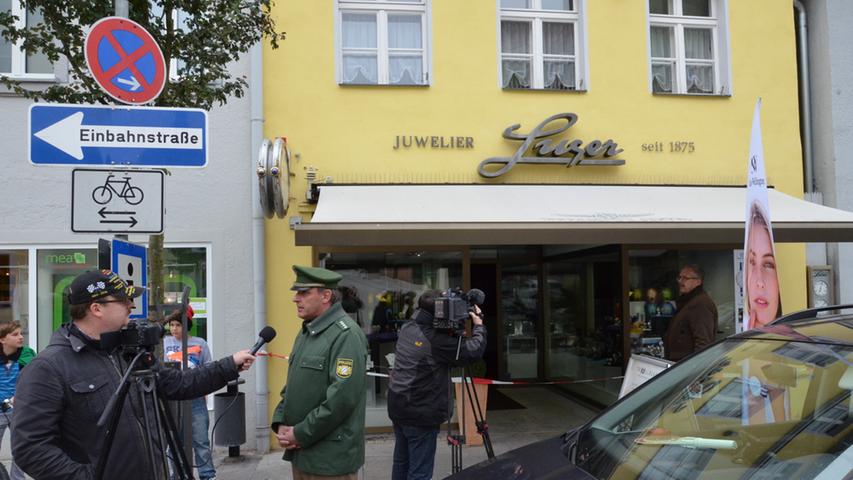 Bewaffneter Überfall auf Juweliergeschäft in Gunzenhausen