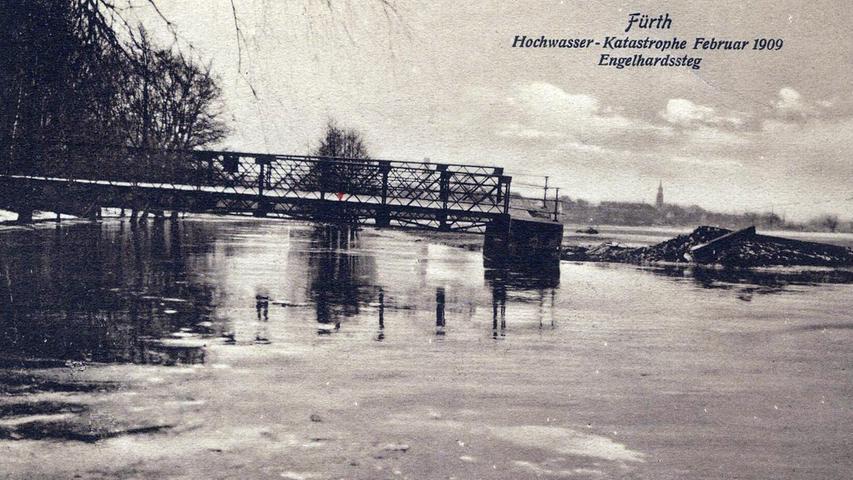 Bilder einer Katastrophe: Das Jahrhunderthochwasser 1909 in Fürth