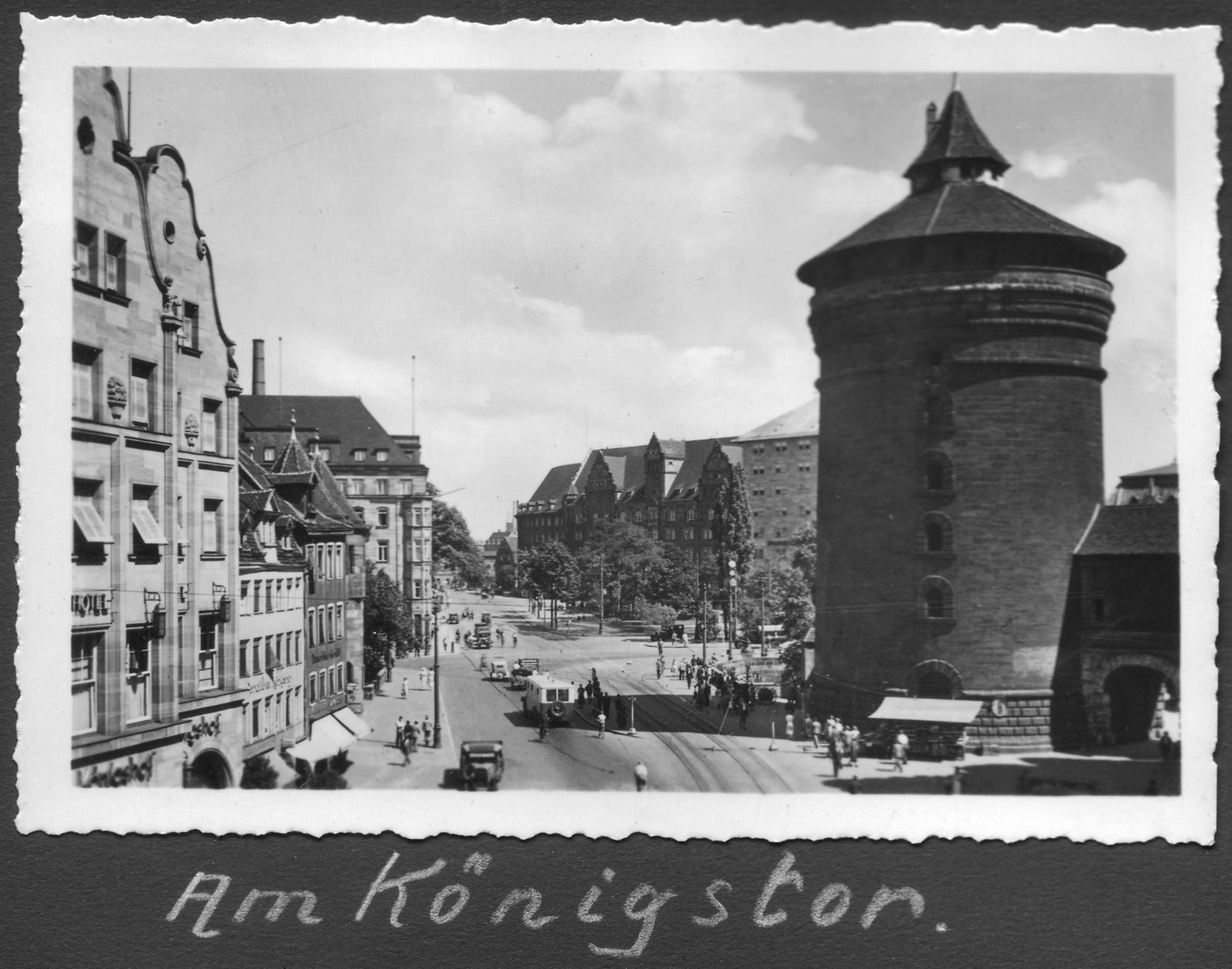 Der Bahnhofsplatz Nürnberg in historischen Bildern Nordbayern