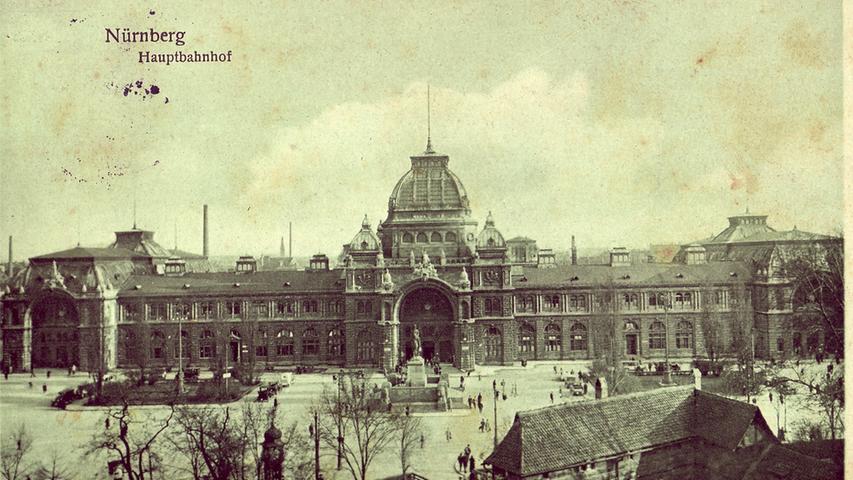 Der Bahnhofsplatz Nürnberg in historischen Bildern