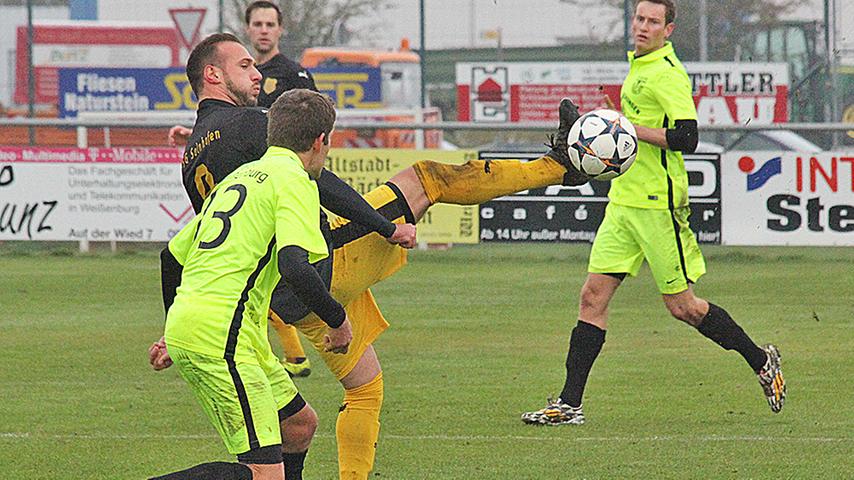 TSV 1860 Weißenburg und TSG Solnhofen trennten sich 2:2