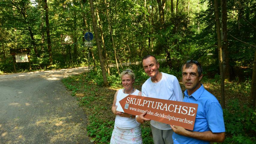 Kunst und Natur im Einklang: Die Kulturachse in Tennenlohe