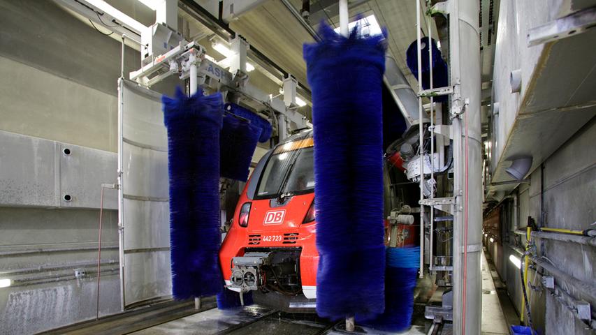 Kampf dem Dreck: Mit der S-Bahn in die Waschanlage