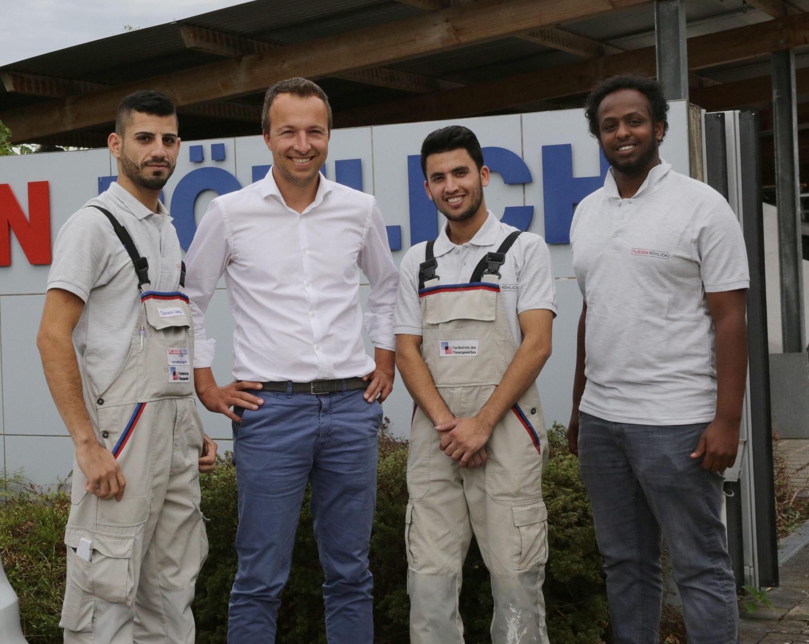 Fliesen Rohlich Hat Fluchtlingen Ausbildungsplatz Gegeben Wendelstein Nordbayern