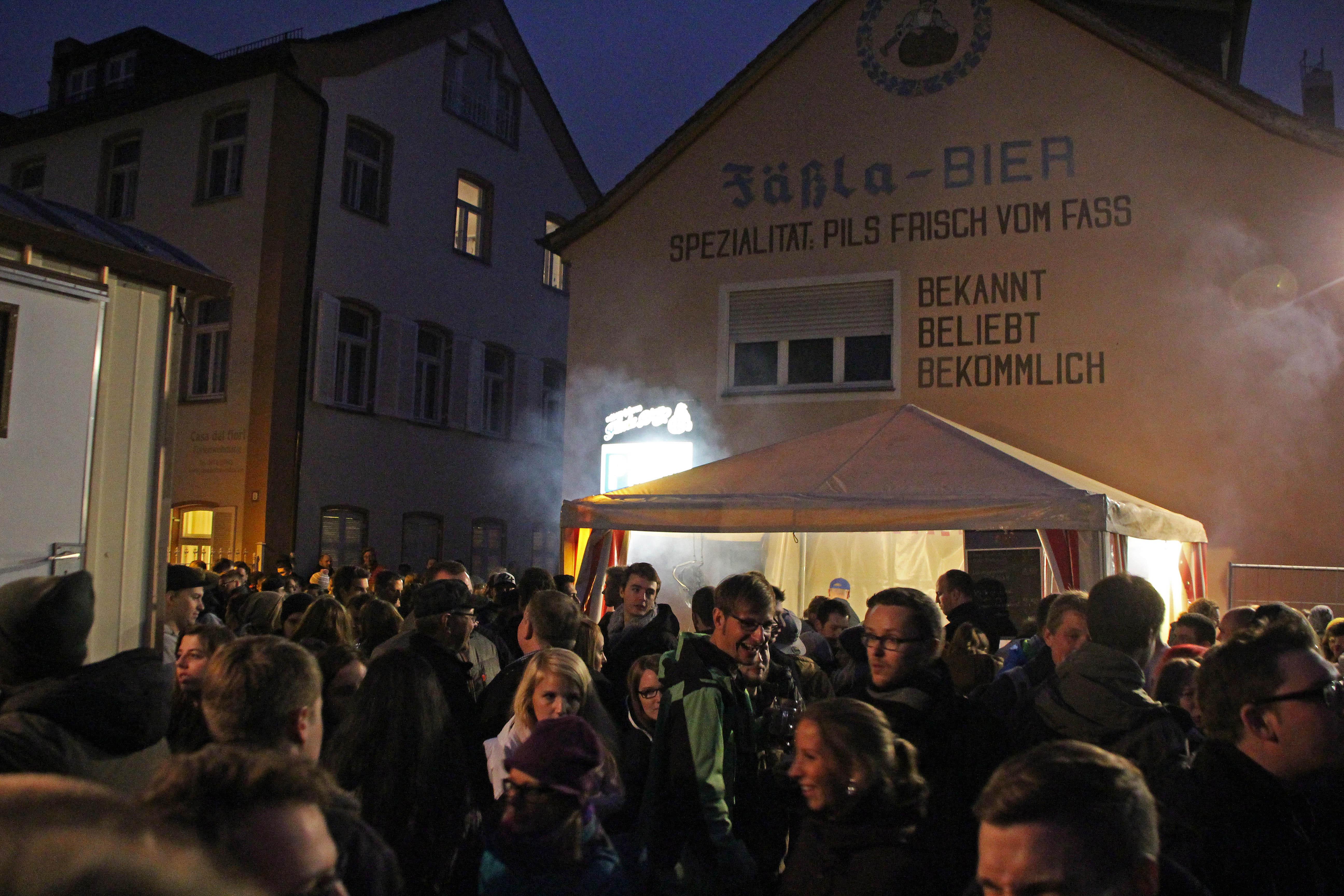 Bamberg: Bockbieranstich in Brauerei F&auml;ssla