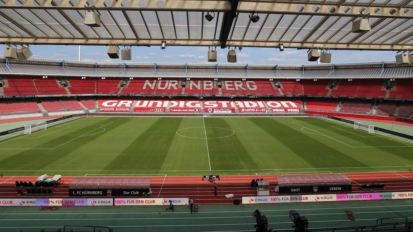 Bald schon Vergangenheit: Das Grundig-Stadion heißt nur noch bis Jahresende Grundig-Stadion.