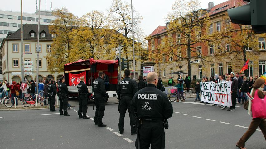 Demo in Bamberg gegen Abschiebelager für Balkan-Flüchtlinge