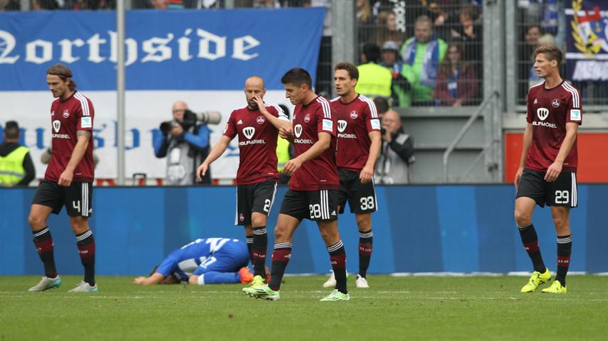Danbach ist Schluss in Duisburg. Der 1. FC Nürnberg kommt nicht über ein torloses Unentschieden beim MSV hinaus und wartet mittlerweile seit vier Spielen auf den nächsten Dreier.
