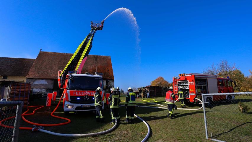 Die Sirenen heulten: Feuerwehrübung in Hauptendorf