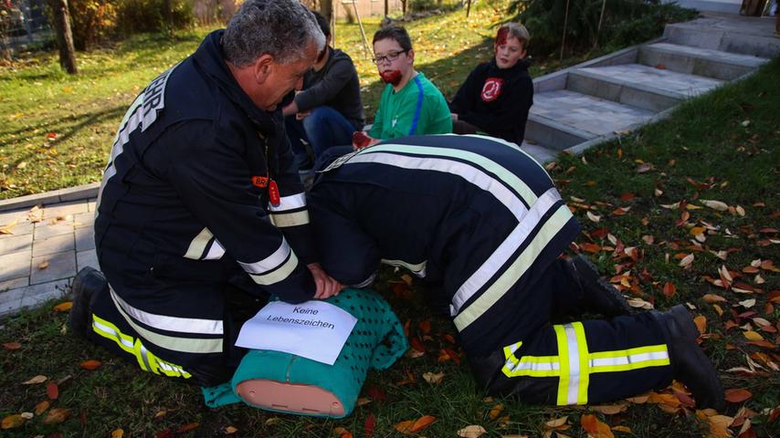 Die Sirenen heulten: Feuerwehrübung in Hauptendorf