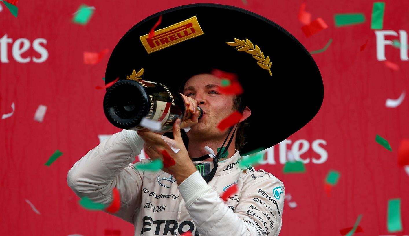 Formel 1: Rosberg rahmt sich den Mexiko-Fiesta ein 
