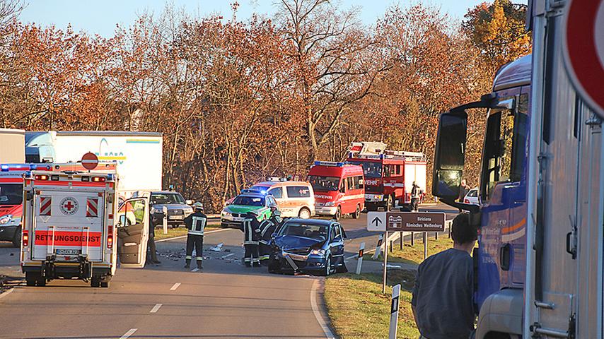 Schwerer Unfall am Weißenburger Gutmann-Berg
