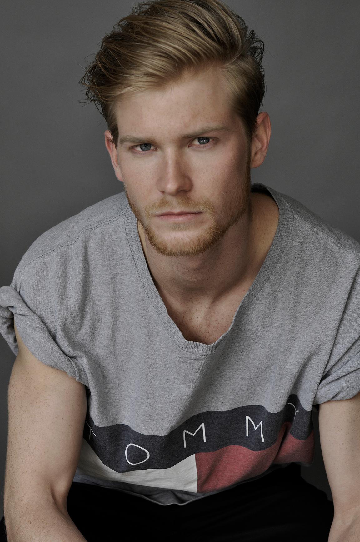 Blondes männermodel