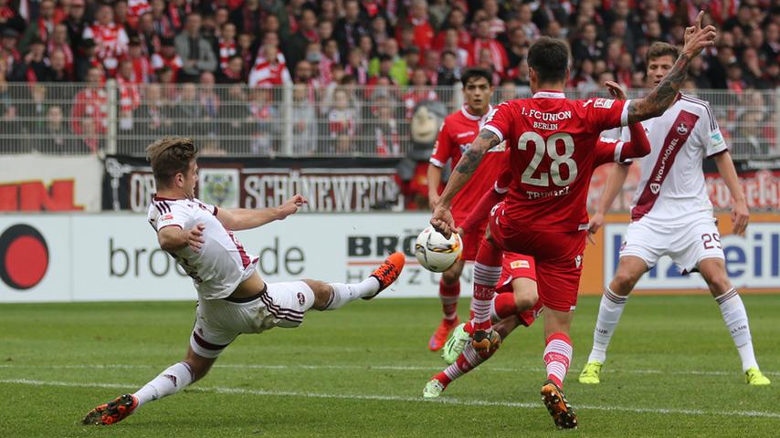 Sechs Tore, aber kein Sieger: 1. FC Nürnberg holt Punkt in Berlin