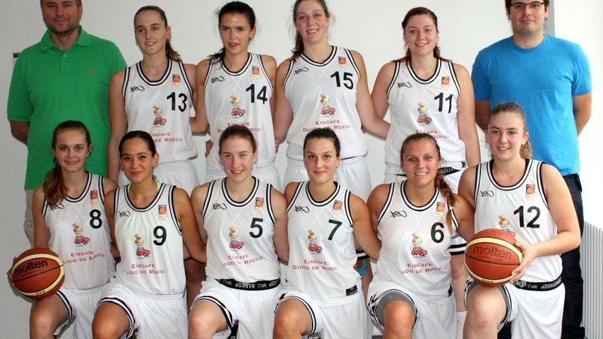 November 2015: Das erste Viertel der Basketballsaison neigt sich seinem Ende zu. Unser Bild zeigt die Regionalliga-Basketballerinnen des TV 1848 Schwabach.