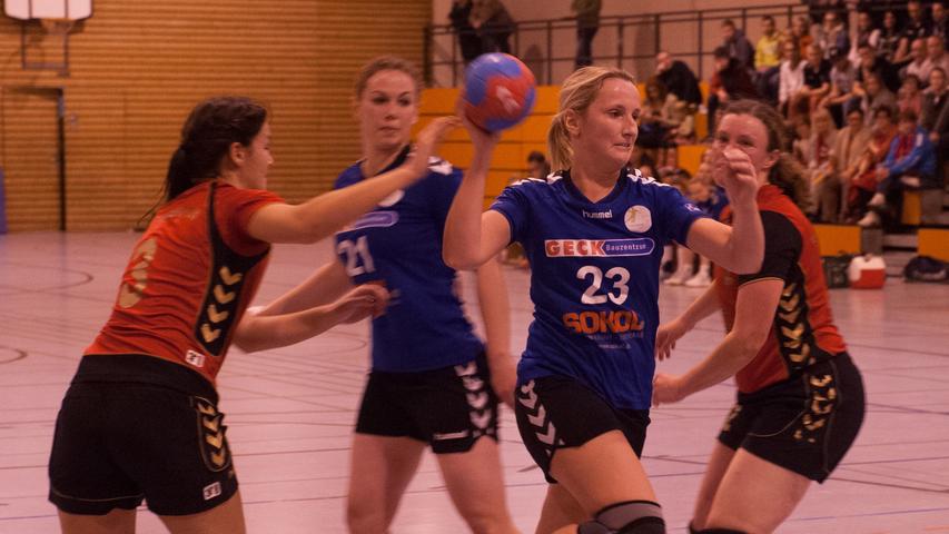 Temporeiches Stadtderby der Forchheimer Handball-Damen