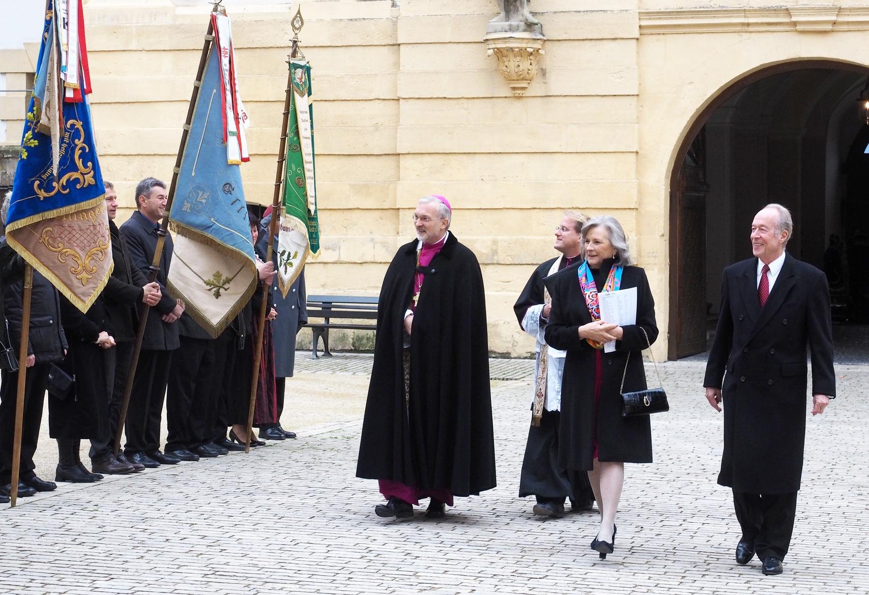 Ehrensalut und Hochamt zum 70. von Katharina Fürstin von Wrede Nordbayern