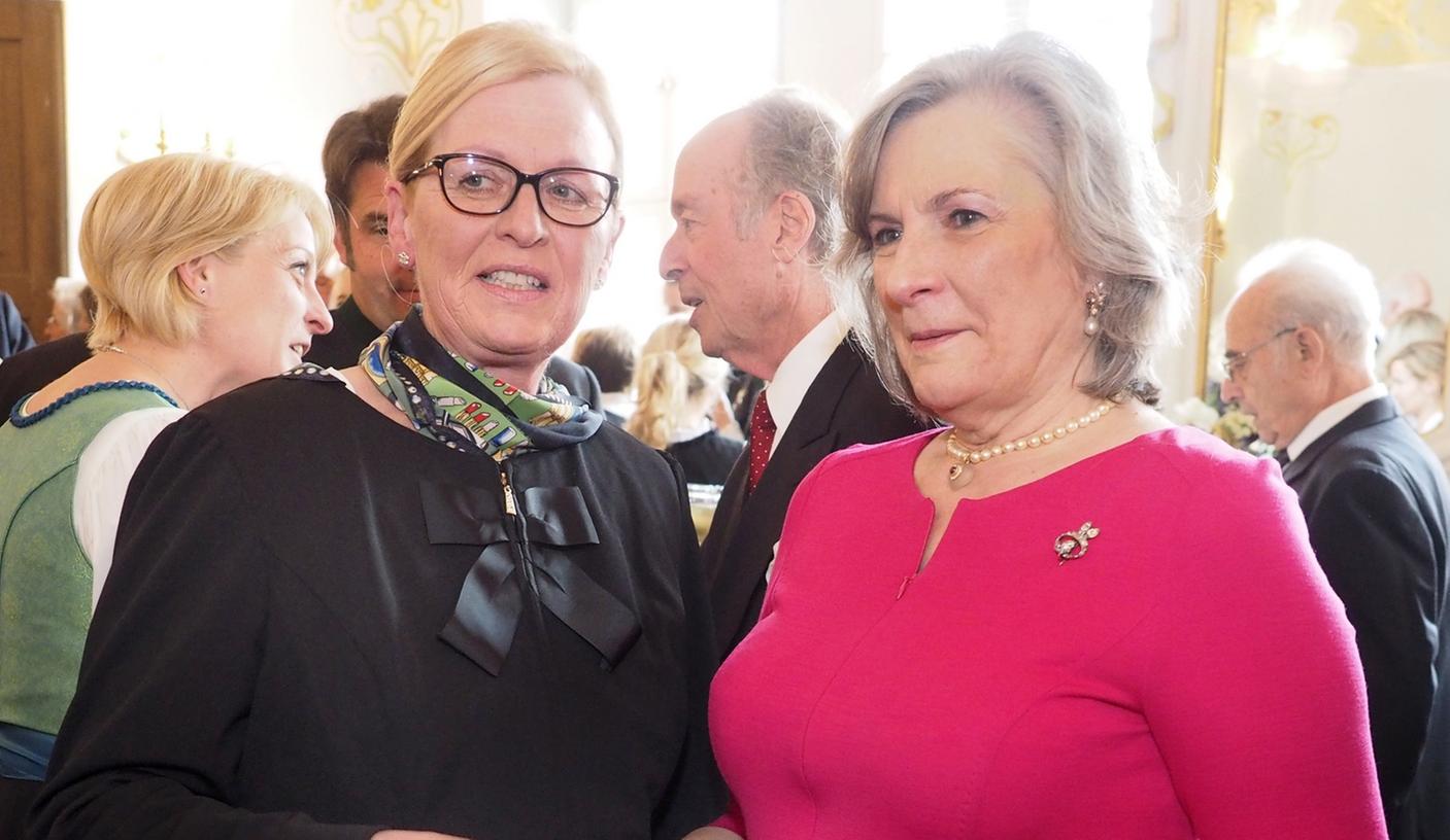 In Ellingen wurde Katharina Fürstin von Wrede zum 70. Geburtstag gratuliert.