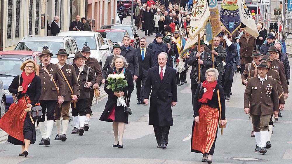 Ellinger Fürstin beging ihren 70. Geburtstag