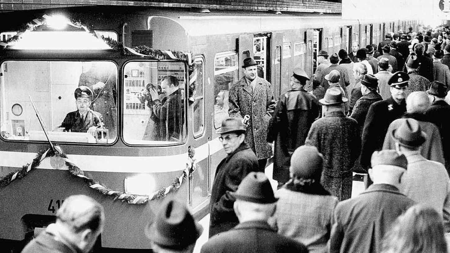 Nürnberger U-Bahn: Vor 50 Jahren fiel die Entscheidung
