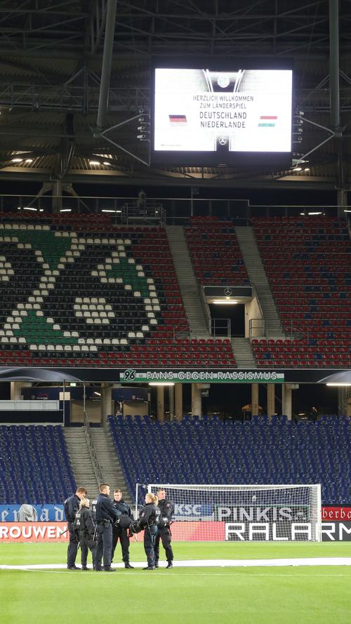 Terrorwarnung bei DFB-Länderspiel: Hannovers Stadion evakuiert