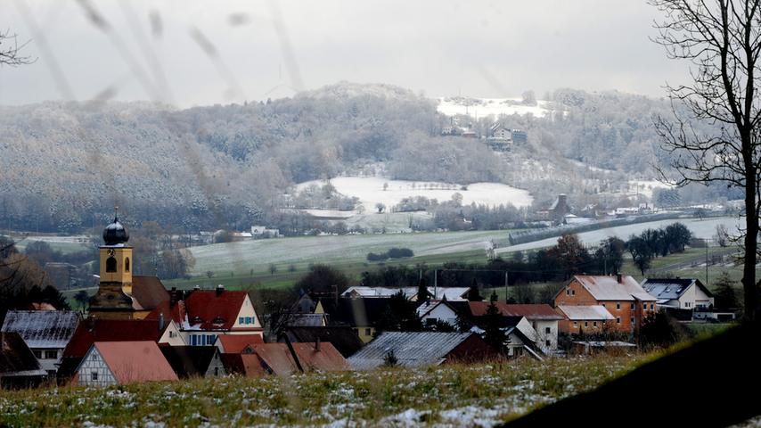 Hallo Schnee! Vorboten des Winters in der Fränkischen Schweiz