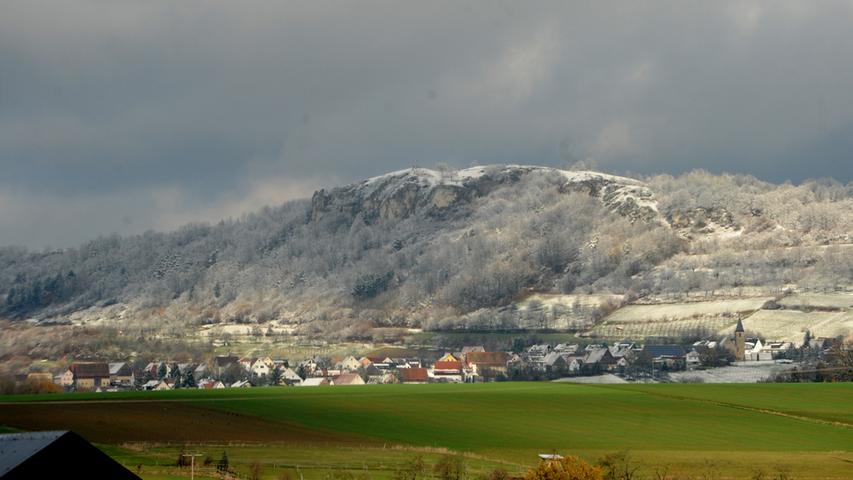 Hallo Schnee! Vorboten des Winters in der Fränkischen Schweiz