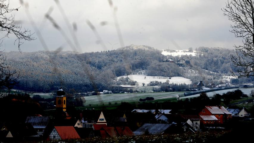 Hallo Schnee! Vorboten des Winters in der Fränkischen Schweiz