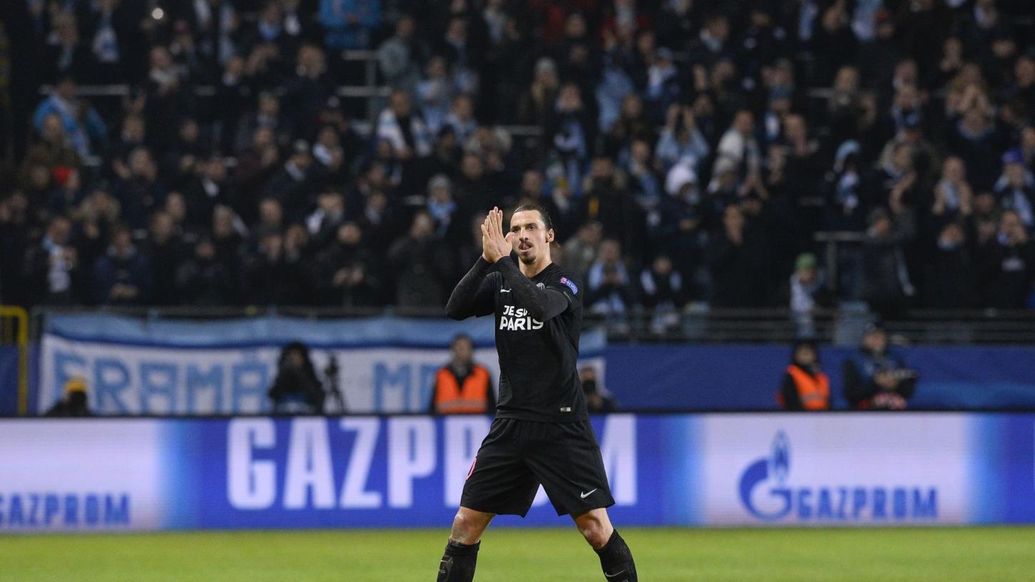 Wurde bei seiner Auswechslung von den Malmö-Fans beklatscht: Zlatan Ibrahimovic.