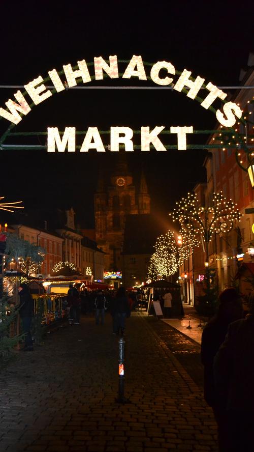 Bürgermeisterin Seidel eröffnet Ansbacher Weihnachtsmarkt