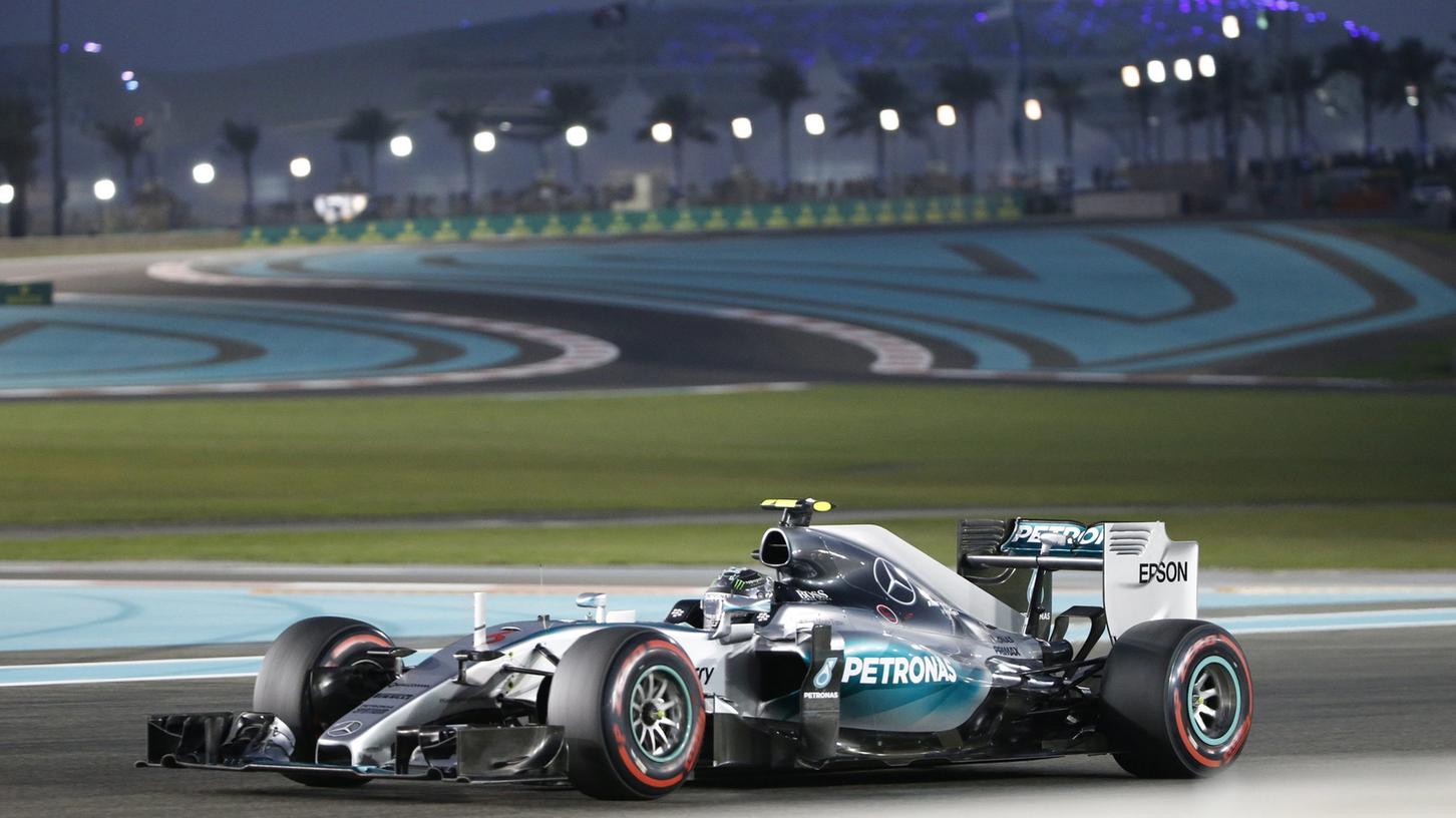 Zum sechsten Mal nacheinander startet Nico Rosberg am Sonntag beim Schlussakt in Abu Dhabi von der Pole Position.