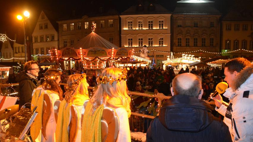 Advent, lebende Krippe und Eisenbahnen: Weihnachtsmarkt Forchheim