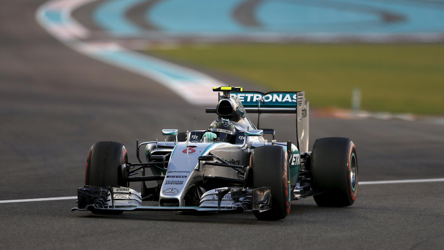 Hattrick zum Saison-Finale: Rosberg siegt auch in Abu Dhabi