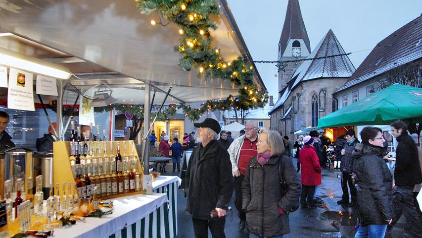 In Baiersdorf herrscht schon große Vorfreude auf den Adventsmarkt.
