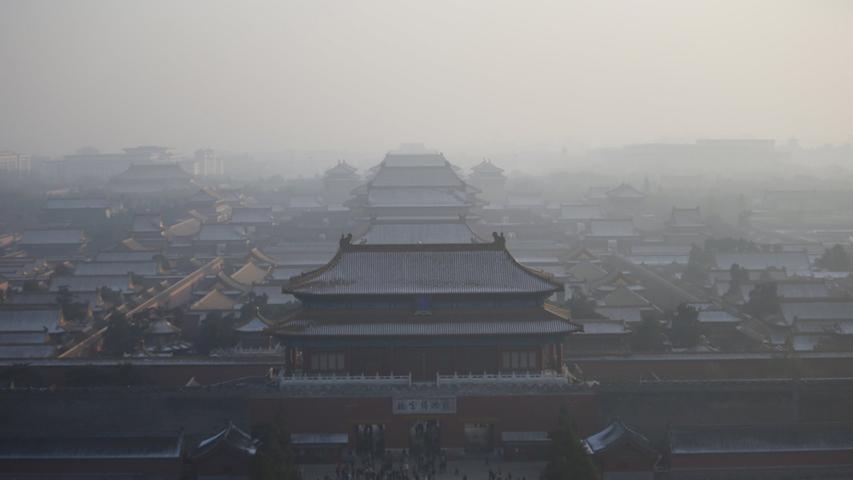 Alarmierende Werte: Wintersmog legt sich auf Peking