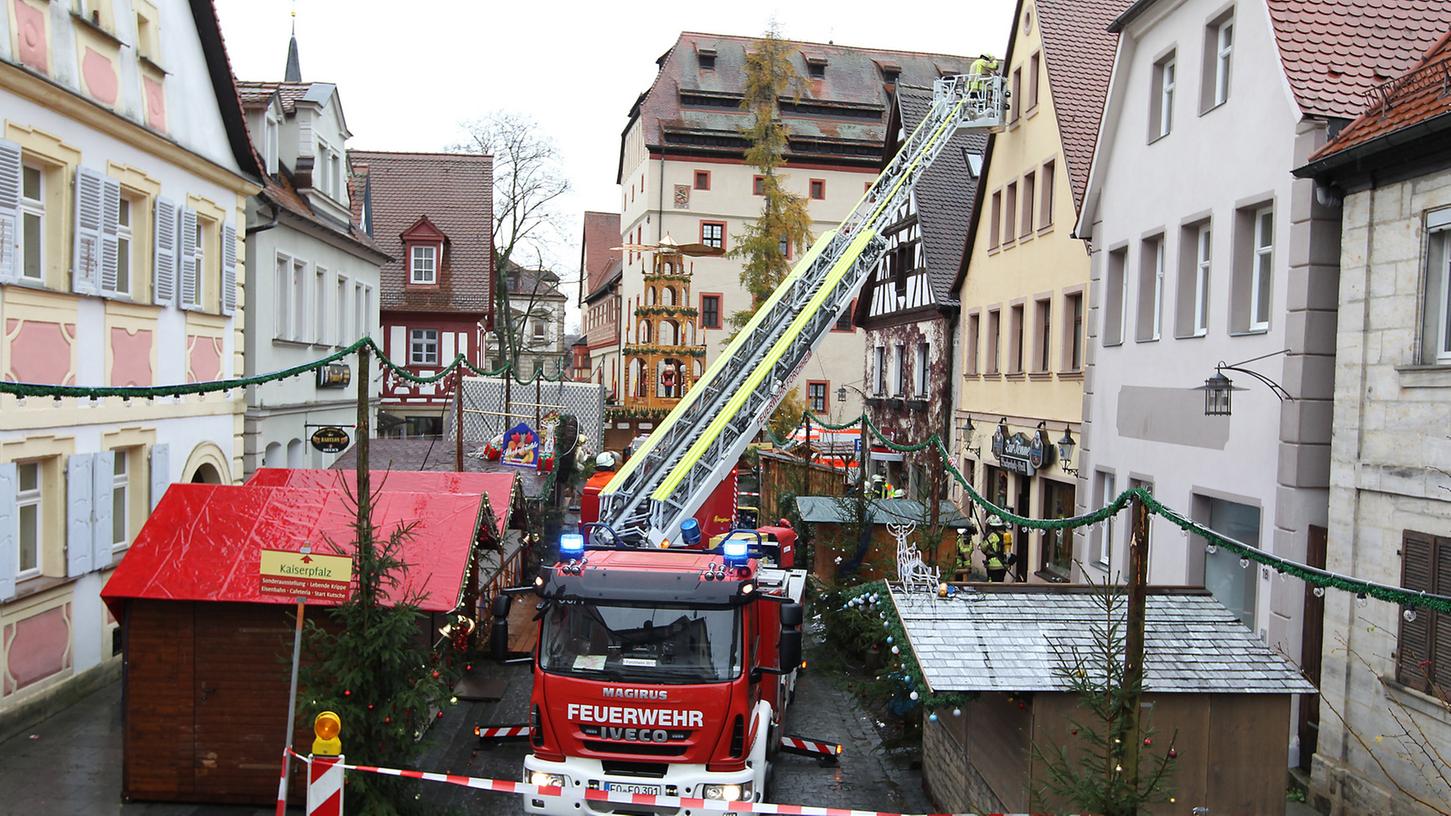 Feuerwehreinsatz legt Forchheimer Sattlertorstraße lahm