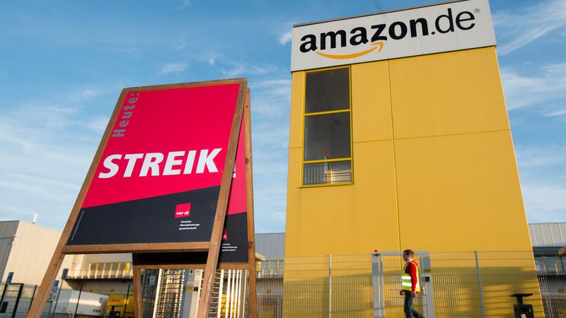 Verdi will mit Streiks das Amazon-Weihnachtsgeschäft stören