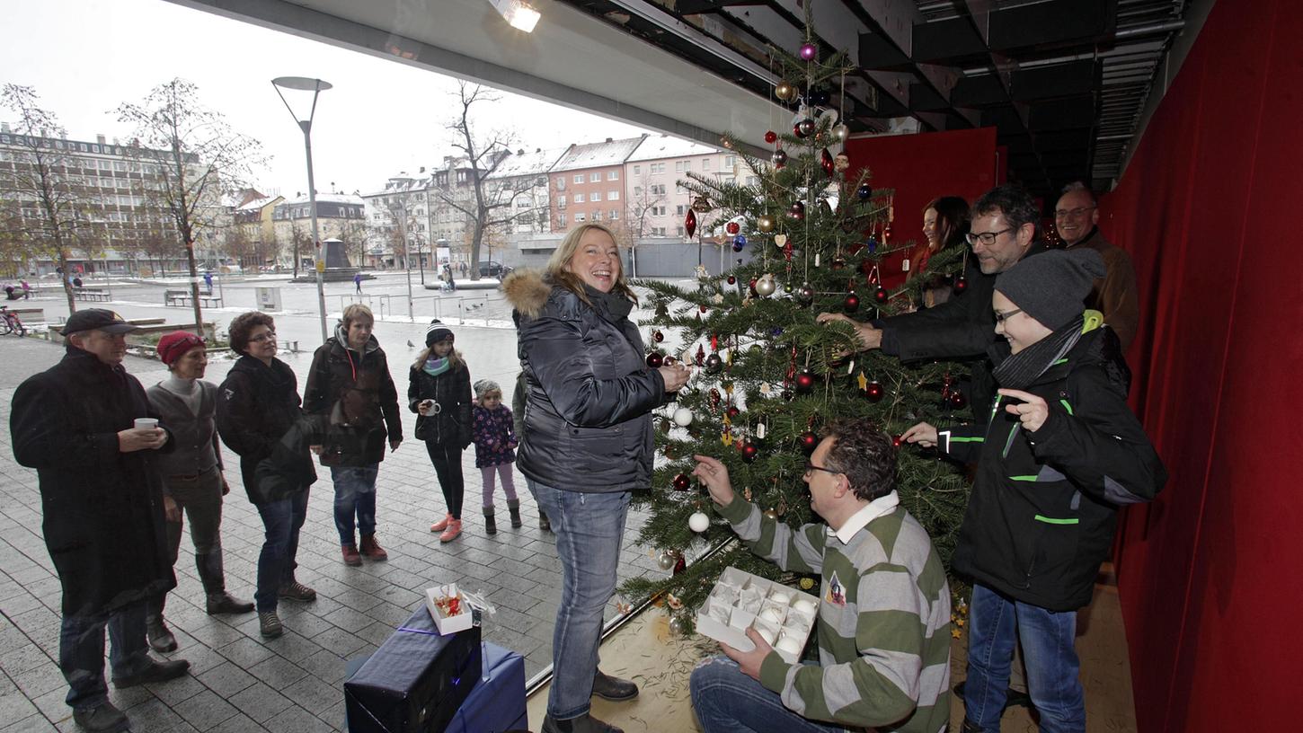 Knatsch um Weihnachtsbaum-Aktion am Aufseßplatz