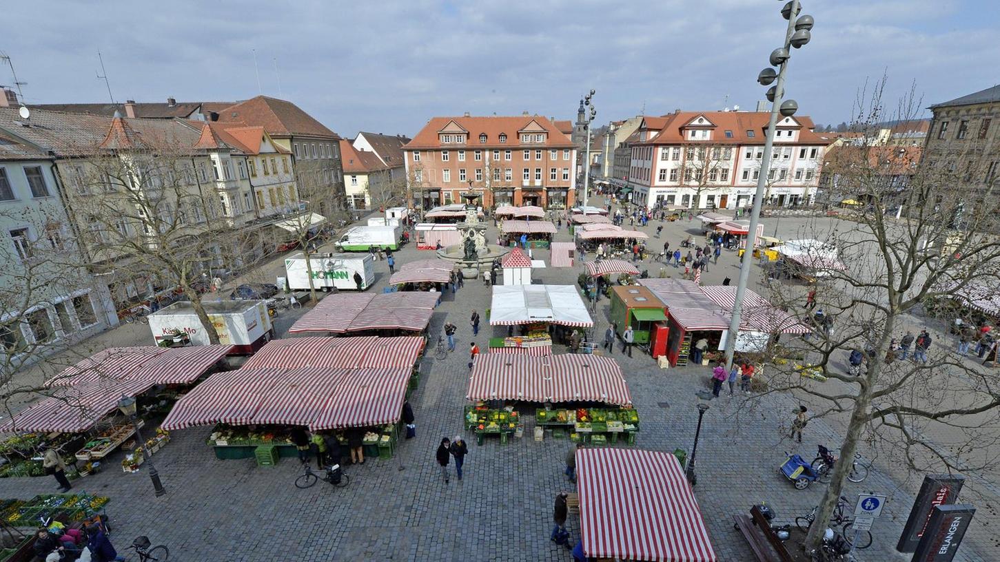 Erlangen sucht ein neues Marktkonzept