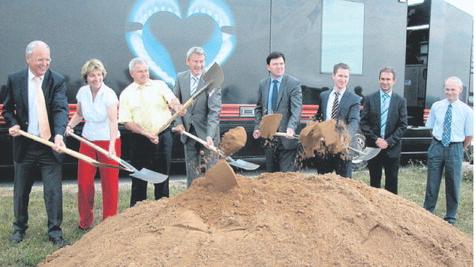 Jetzt geht's los: Die Biogasanlage ensteht im Industrie- und Gewerbepark Gollhofen-Ippesheim (Gollipp). Jetzt geht's los: Die Biogasanlage ensteht im Industrie- und Gewerbepark Gollhofen-Ippesheim (Gollipp).