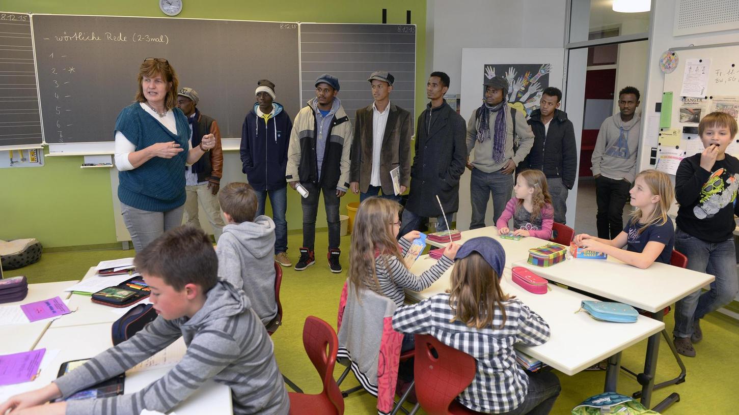 Grundschule Möhrendorf empfängt Flüchtlinge