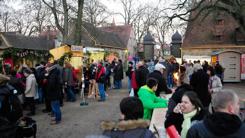 Schloss Dürrenmungenau: Weihnachtsmarkt in reizvollem Ambiente