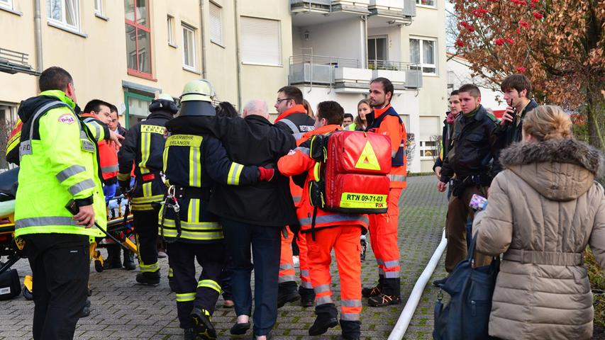 Schock am Morgen: Feuer in Erlanger Altenheim