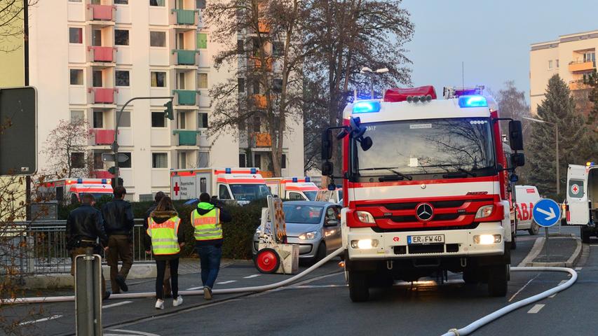 Schock am Morgen: Feuer in Erlanger Altenheim