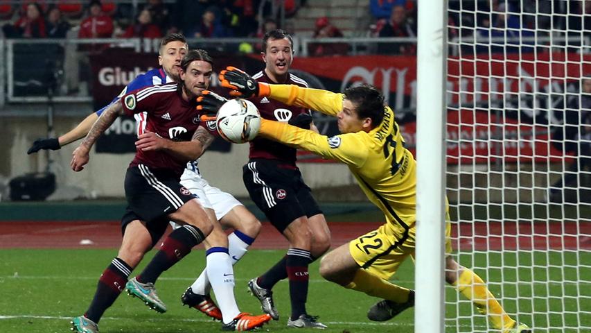 Zu lange zu ungefährlich: FCN scheitert an der Hertha