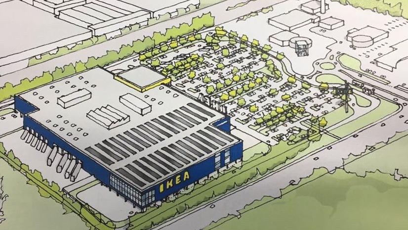 Auch bei dem geplanten Ikea-Neubau an der Regensburger Straße herrscht Ruhe. Konkrete Neuigkeiten gebe es nicht, so Chantal Gilsdorf, Kommunikationsleiterin des schwedischen Möbelriesen.