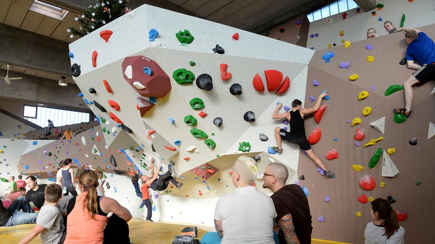 Auch Zirndorf hat nun eine Boulder-Halle