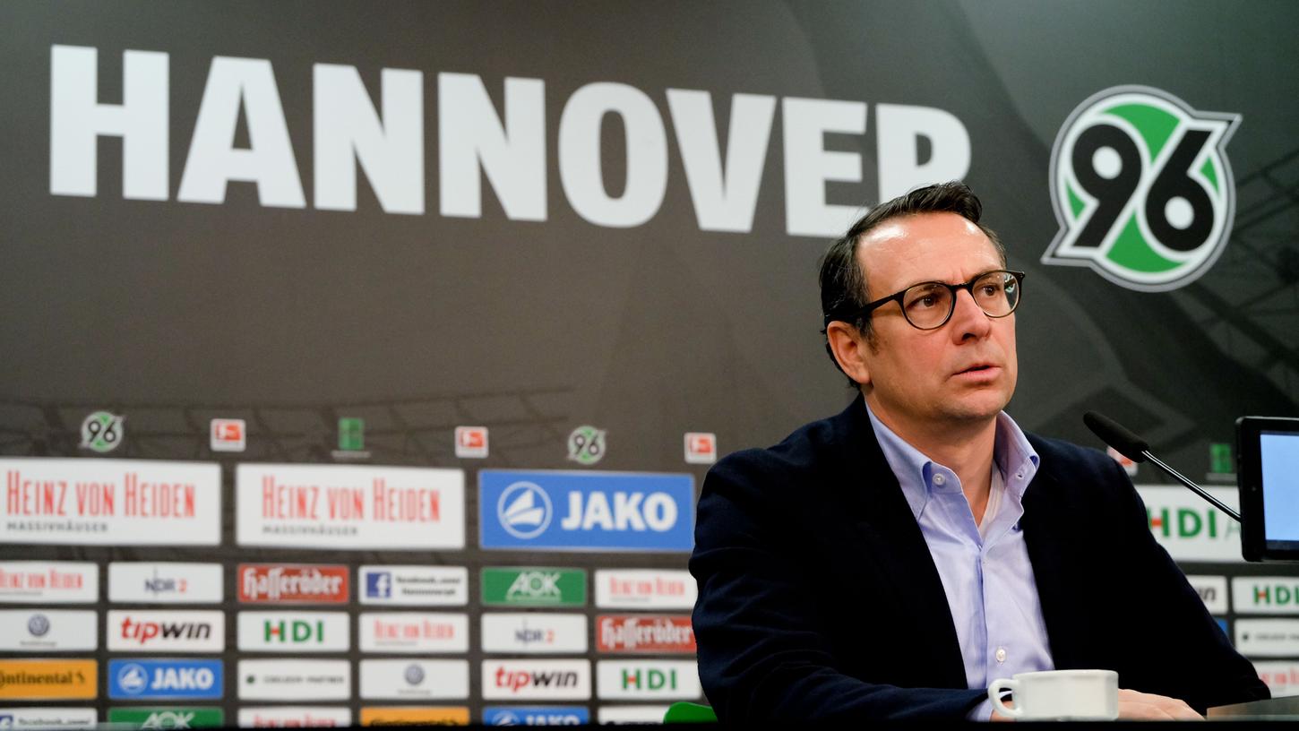 Seit dem 1. Oktober 2015 ist Martin Bader Geschäftsführer des Ressorts Spor bei Hannover 96.