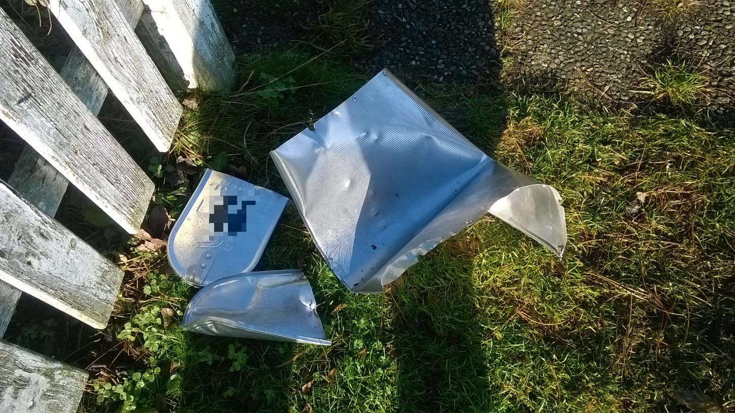Dieses Foto von einem gesprengten Briefkasten aus dem Postbauer-Henger Ortsteil Dillberg hat uns ein Leser geschickt.