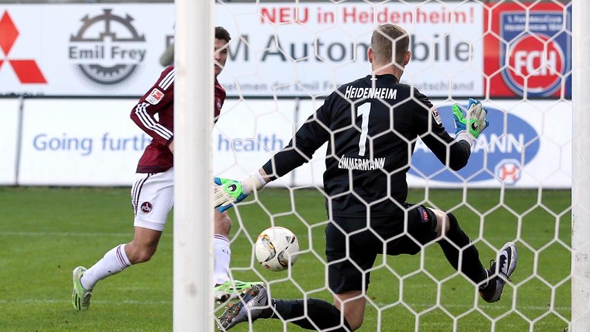 In der Liga ist der FCN auch zum Jahresausklang nicht zu bremsen. Beim 1. FC Heidenheim besticht der Club durch die Effizienz einer Spitzenmannschaft und behält im Brenztal mit 3:0 die Oberhand.